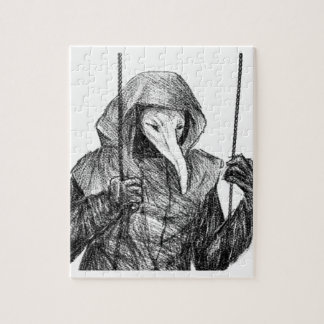 SCP 049 om sytans teckning puzzel Pussel