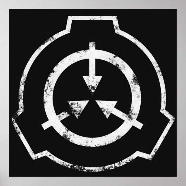 SCP Foundation-Logotyp Poster (Framsidan)
