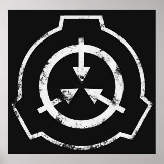 SCP Foundation-Logotyp Poster