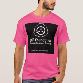 Scp Foundation-Logotyp T Shirt
