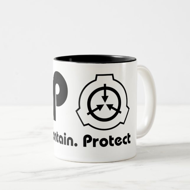 SCP Foundation Mugg - Officiell Beverage Container (Framsida höger)