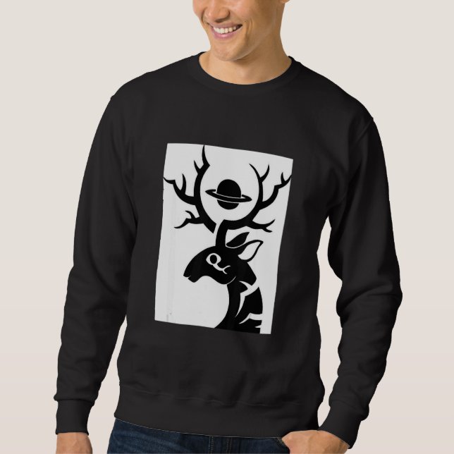 Scp Foundation Saturnus Hjort Scp 2845 1 Lång Ärmad Tröja (Framsida)