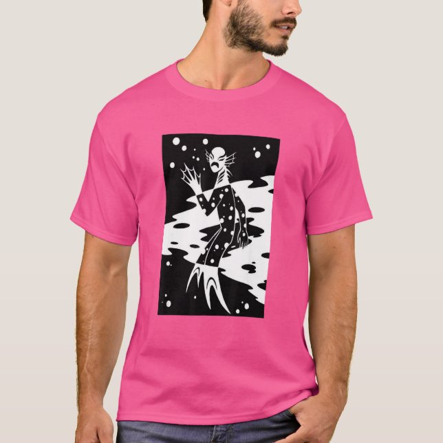 Scp Foundation Sentient Micro Organism T Shirt (Framsida)