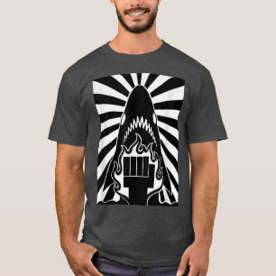 SCP Foundation Shark Slående Center T Shirt