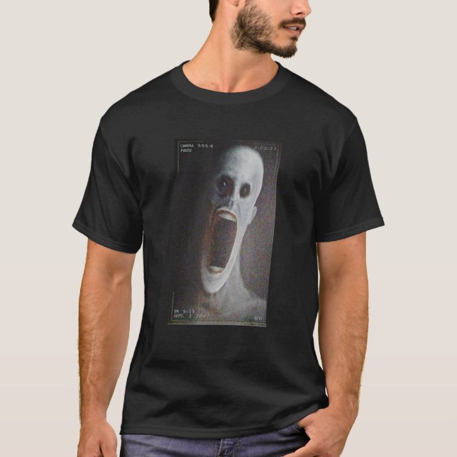 Scp Foundation Shy Guy Scp 096 T Shirt (Framsida)