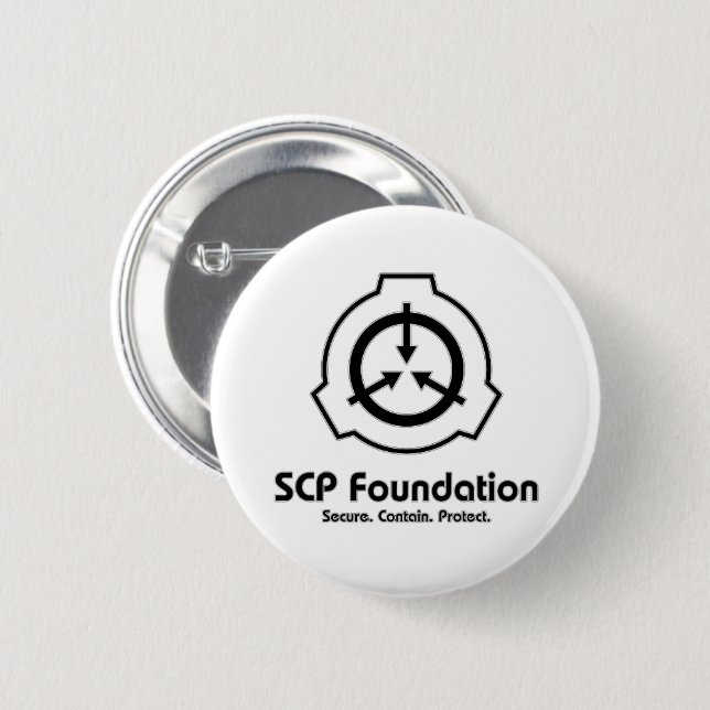 SCP Foundation-stift Knapp (Framsida & baksida)