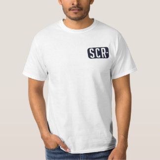 Scr-hundmärkre + Logotypbaksida T-shirt