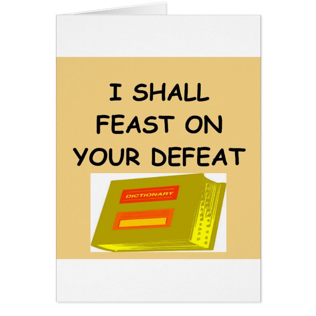 SCRABBLE HÄLSNINGSKORT (Framsidan)