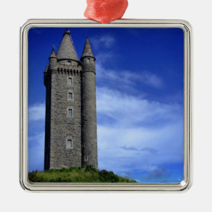 Scrabo torn julgransprydnad metall