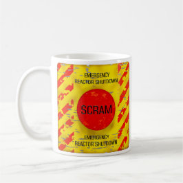 SCRAM-kontroll, avstängning av Akutet från kärnrea Kaffemugg