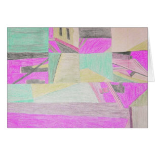 Scramlade scener - kort för magenta