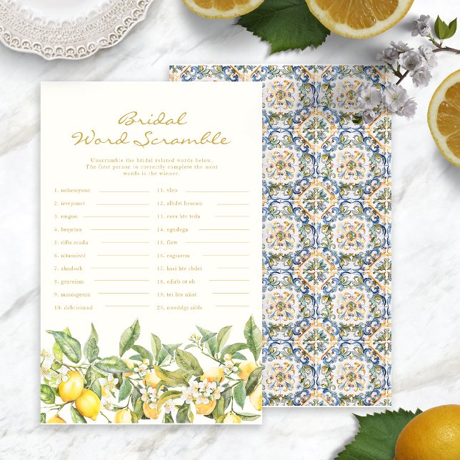 Scramspel för italienska Ord (Italian Word Scramble Game
)