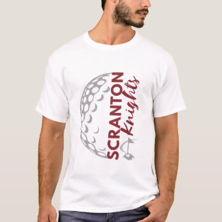Scranton Knights Golf - Herrtröja T Shirt