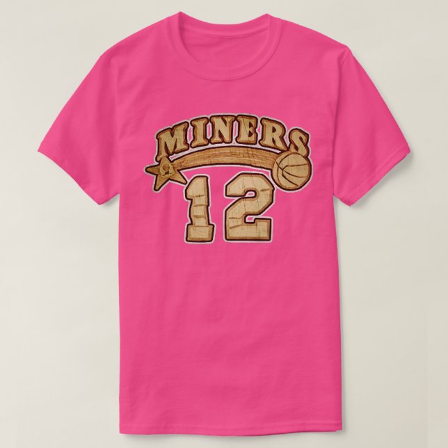 Scranton Miners Basketball T Shirt (Design framsida)