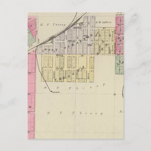 Scranton, Osage County, Kansas Vykort (Framsida)