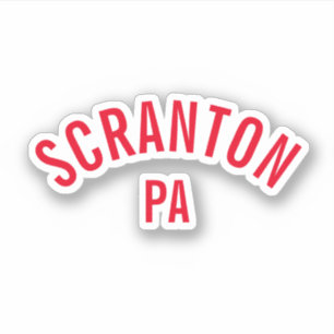 Scranton, PA Klistermärken