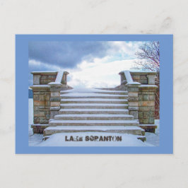 Scranton PA-Lake Scranton vykort-Utsikt Vykort