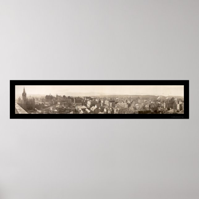 Scranton, PA Photo 1912 Poster (Framsidan)