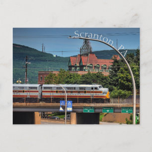 Scranton PA Postcard-Gateway till City Vykort