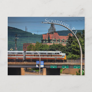 Scranton PA Postcard-Gateway till City Vykort