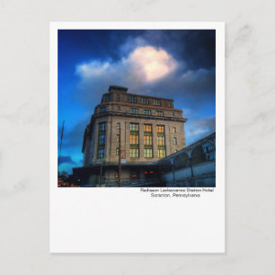 Scranton,PA-Radisson Lackawant Station Hotel Vykort