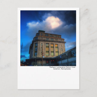 Scranton,PA-Radisson Lackawant Station Hotel Vykort