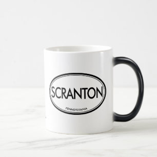 Scranton Pennsylvania Magisk Mugg