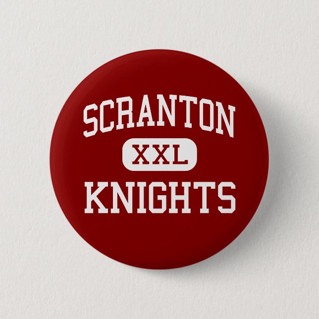 Scranton - riddare - kick - Scranton Pennsylvania Knapp (Framsida)
