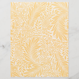 SCRAPBOOK PAPPERT: WILLIAM MORRIS : LARKSPUR