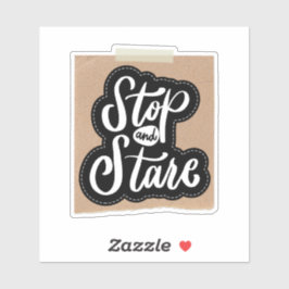 Scrapbook Style Motivation Quote Stickers Klistermärken