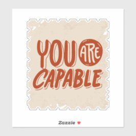 Scrapbook Style Motivation Quote Stickers Klistermärken