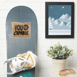 Scrapbook Style Motivation Quote Stickers Klistermärken