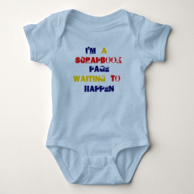 SCRAPBOOKBABY T-SHIRT (Framsida)