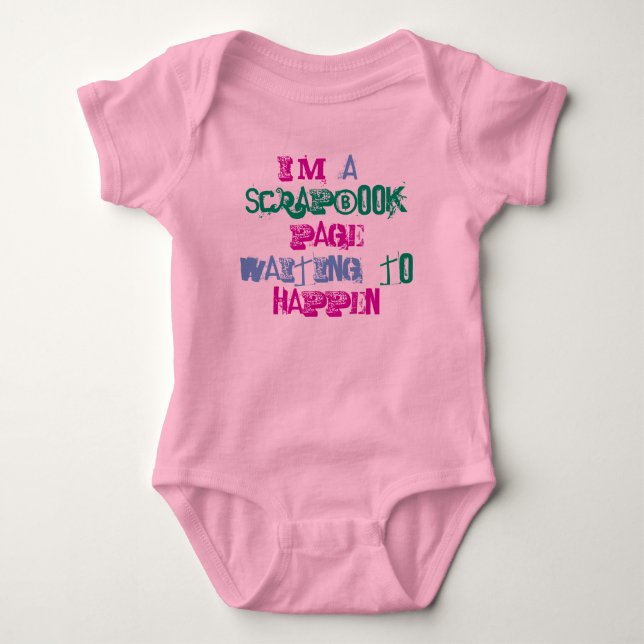 SCRAPBOOKBABY T-SHIRT (Framsida)