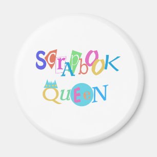 Scrapbookdrottning Magnet