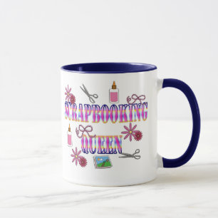 Scrapbooking drottning mugg