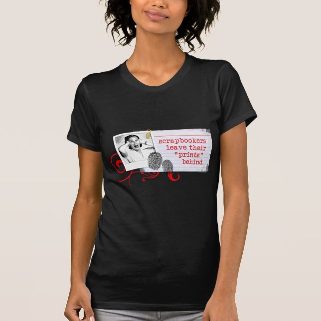 Scrapbooking gåvor från nyckel- limefruktskördar tee (Framsida)