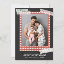 Scrapbooking Högtider | Gingham Ram fotot