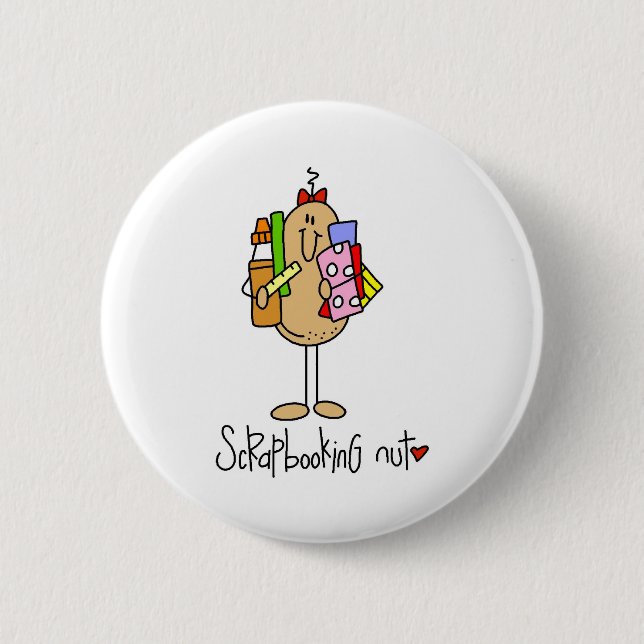 Scrapbooking nöt knapp (Framsida)