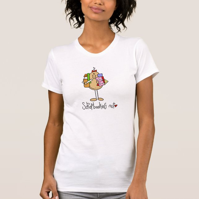 Scrapbooking Nöt T-shirts och presenter (Framsida)