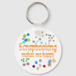 Scrapbooking Nyckelring