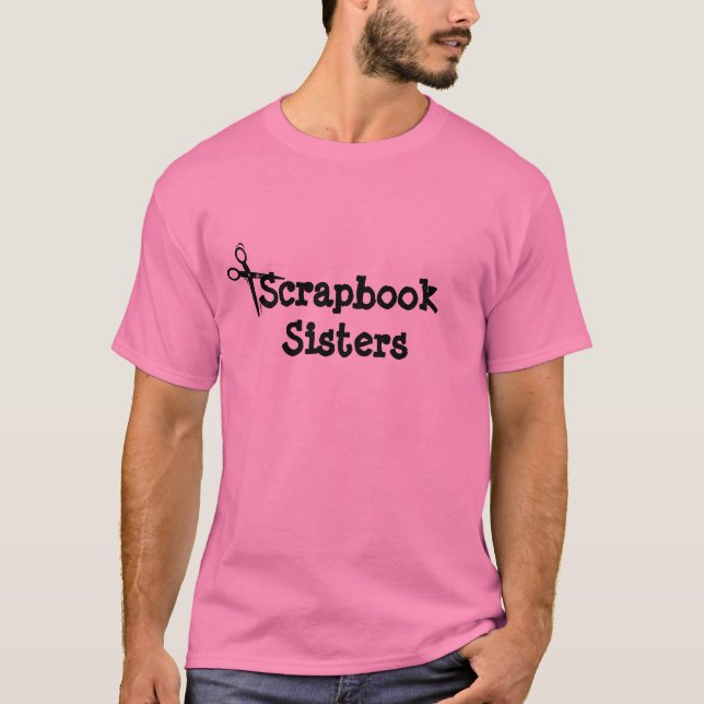 Scrapbooksysterskjorta T-shirt (Framsida)