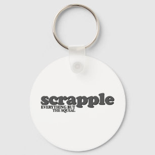 Scrapple tjaller nyckelring