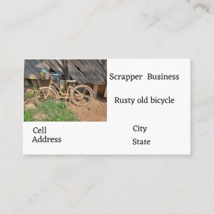 Scraps Metall Business Visitkort
