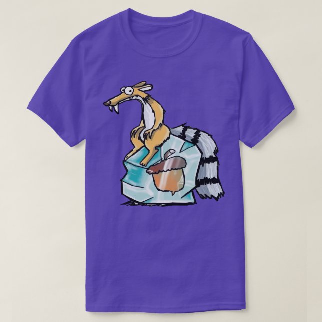 Scrat Ice ålder T Shirt (Design framsida)