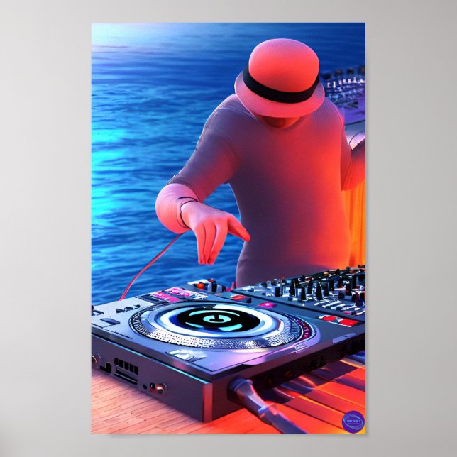 SCRATCH DJ POSTER (Framsidan)