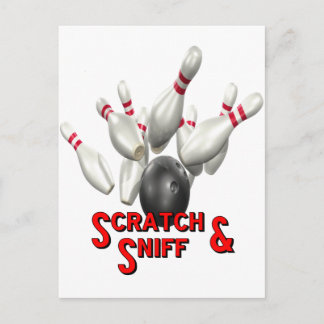 Scratch & Sniff Vykort