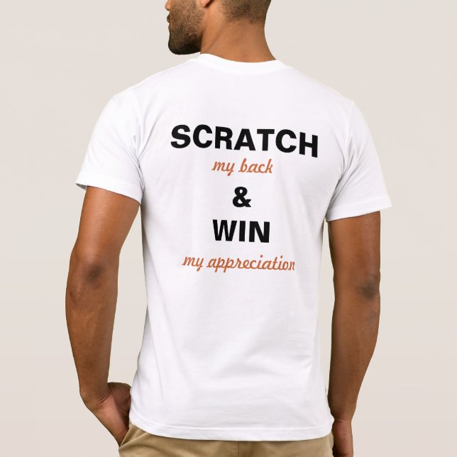 SCRATCH & WIN TEE SHIRT (Baksida)