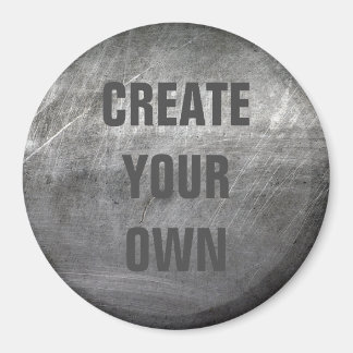 Scratched Brushed Metall Struktur Magnet