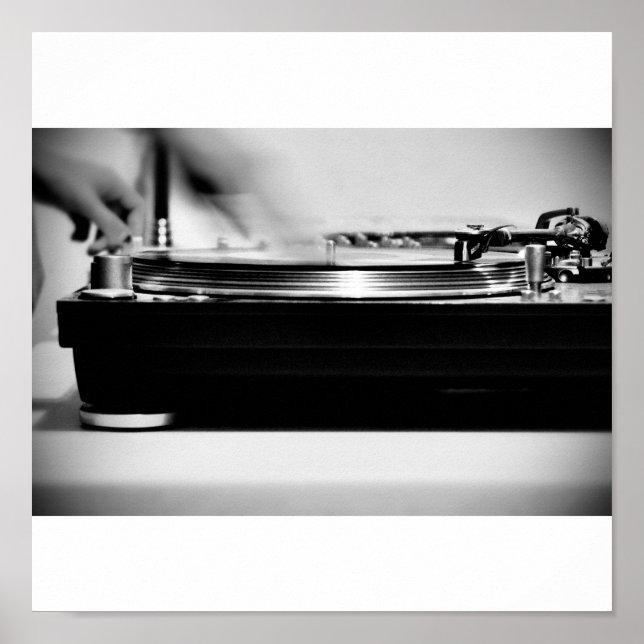 Scratchin på Turntable Poster (Framsidan)